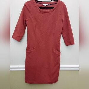 Boden Textured Shift Dress Size 8